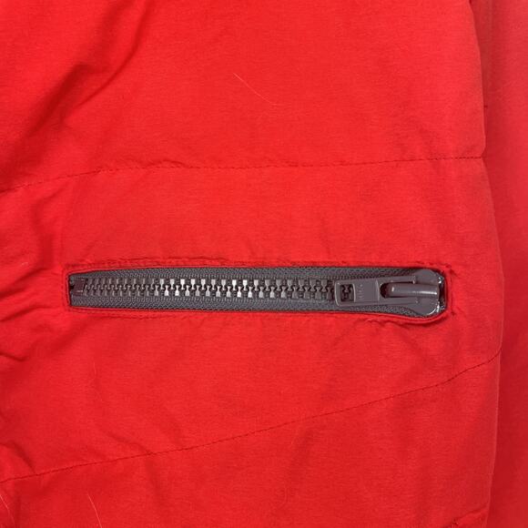 1st Down Jacket Coat Large Men’s Goose Down Red - Picture 2 of 12